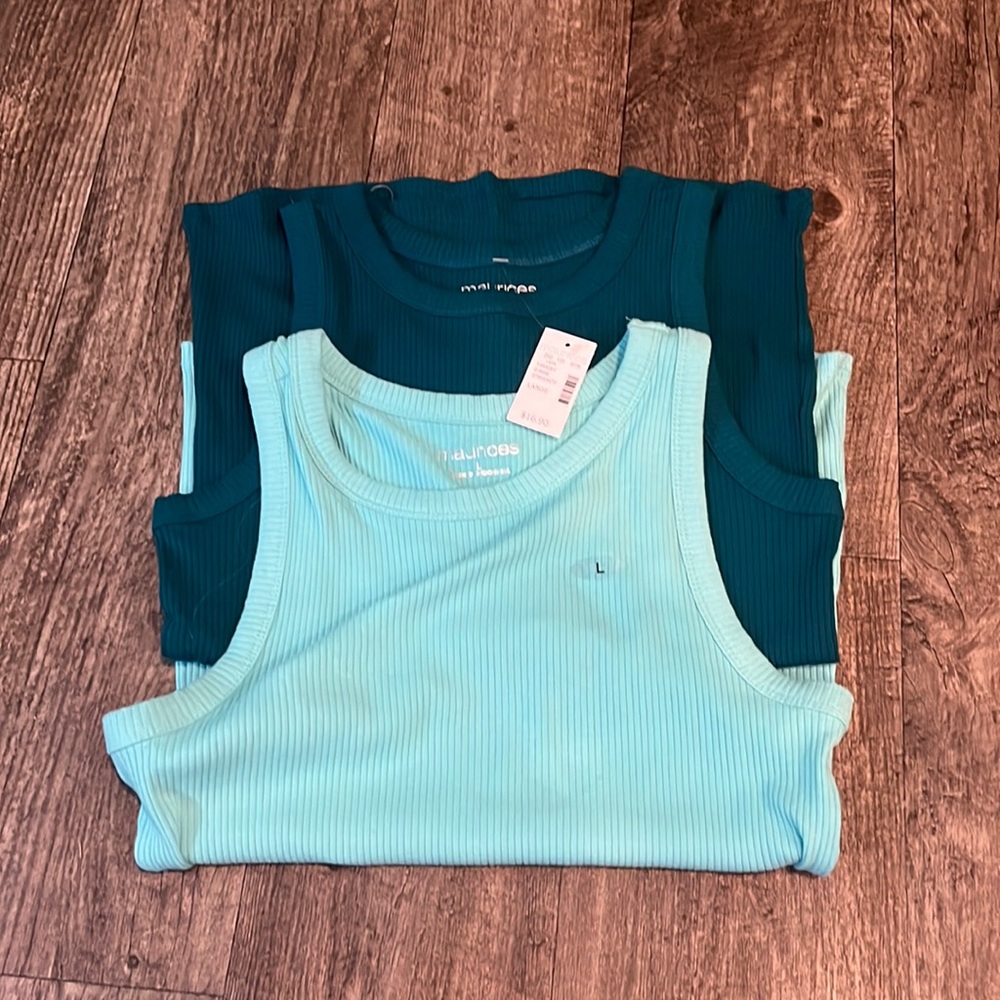 NWT Bundle of 2 Maurices tanks